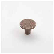 Monaco 30mm Round Knob, Matt Rose Gold