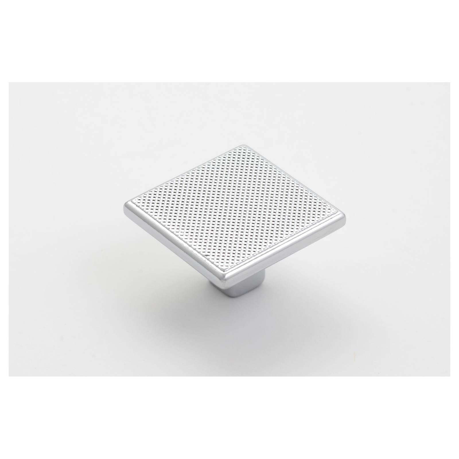Monaco 35mm Square Knob, Polished Chrome