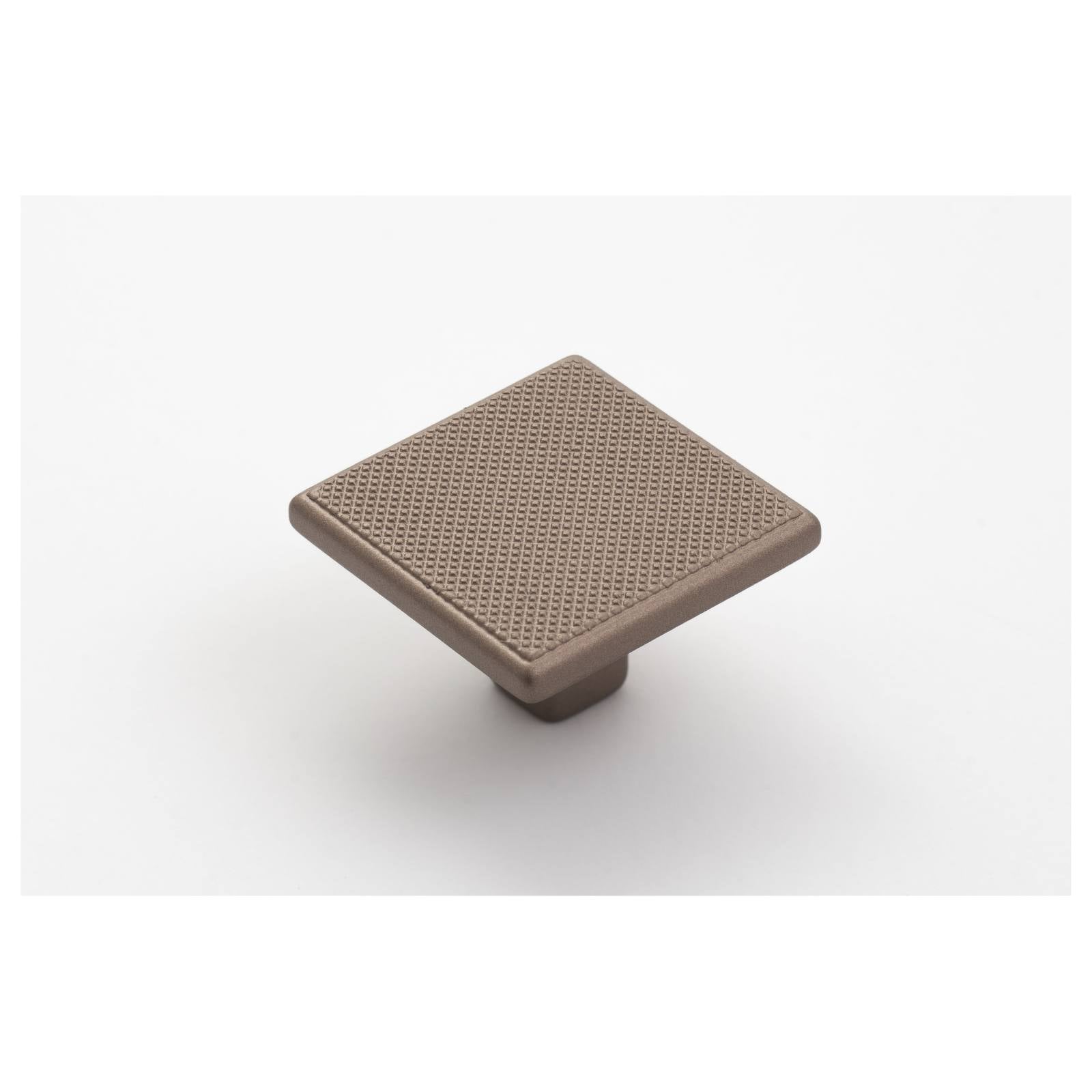 Monaco 35mm Square Knob, Matt Rose Gold