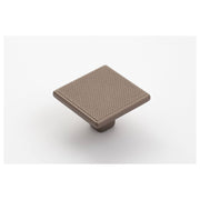 Monaco 35mm Square Knob, Matt Rose Gold