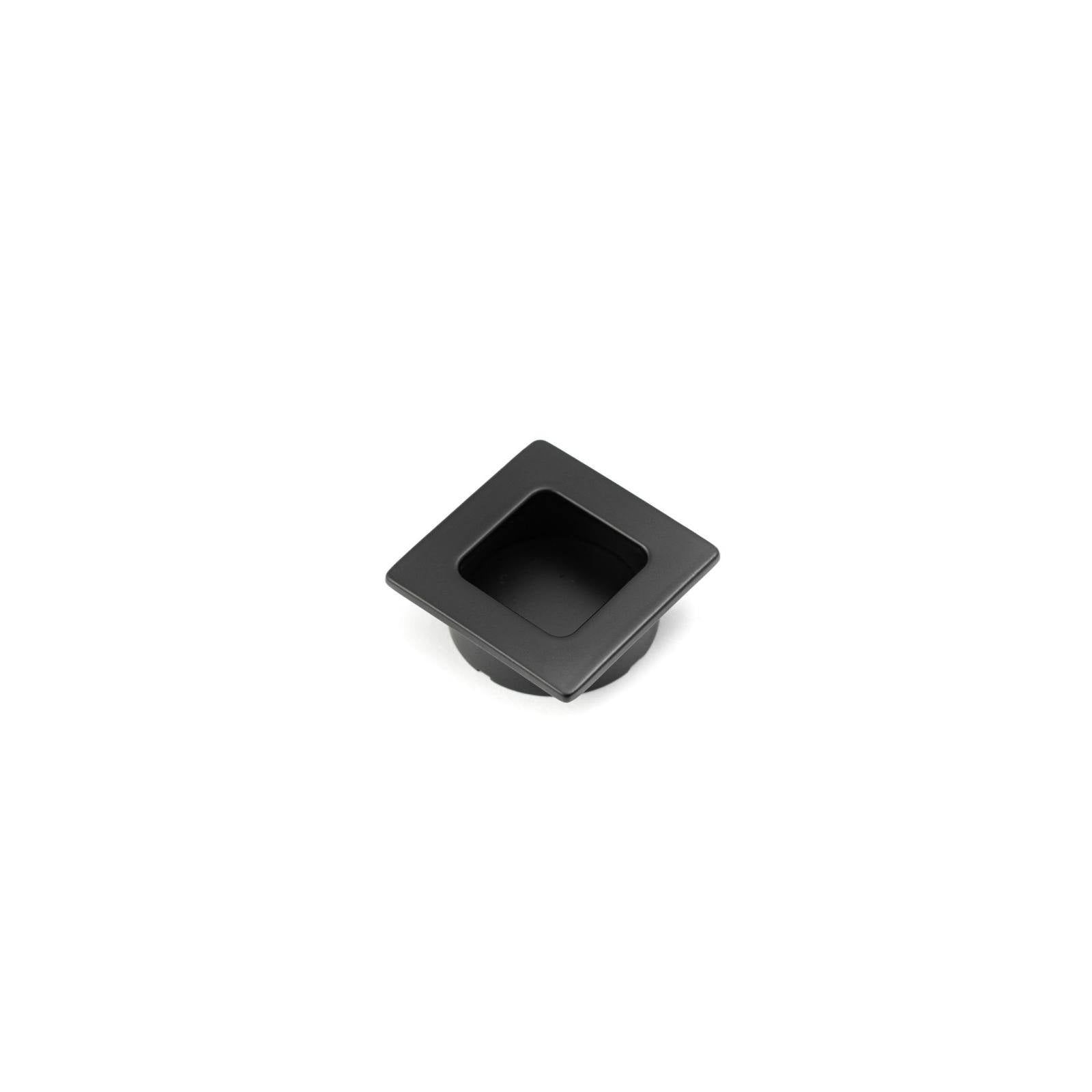 Dune 39mm Square Recessed Pull, Matt Black