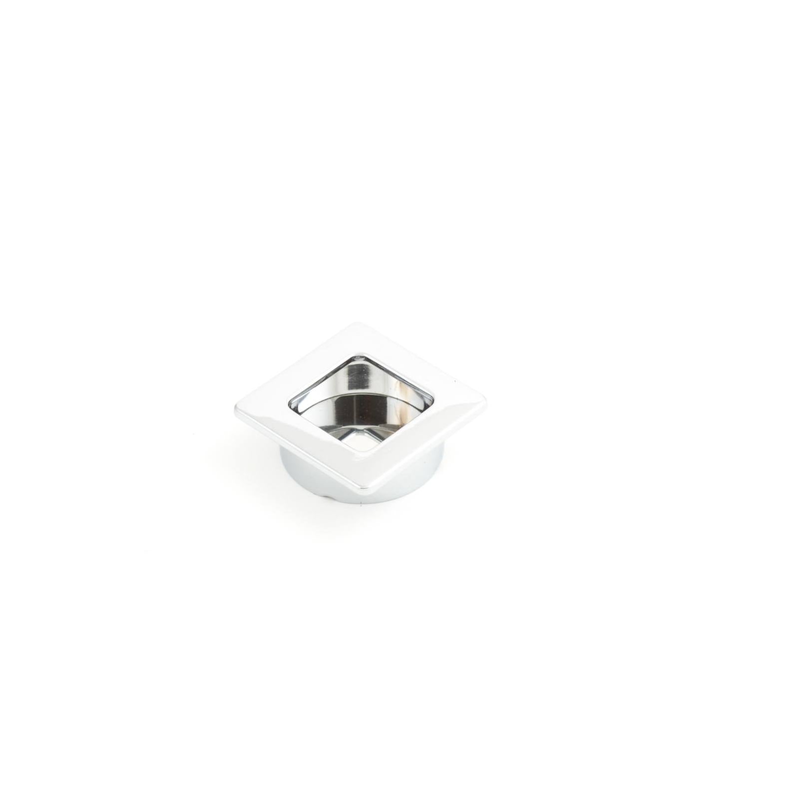 Dune 39mm Square Recessed Pull, Polished Chrome