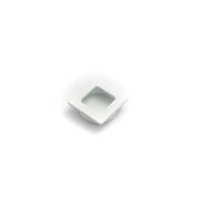 Dune 39mm Square Recessed Pull, Matt White