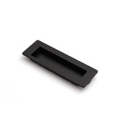 Dune 145mm Rectangle Recessed Pull, Matt Black