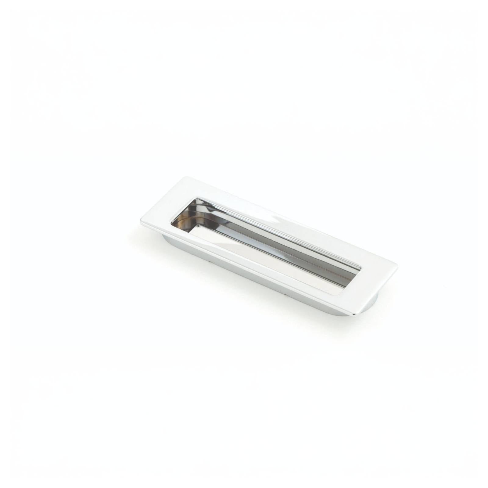 Dune 145mm Rectangle Recessed Pull, Polished Chrome
