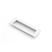 Dune 145mm Rectangle Recessed Pull, Matt White