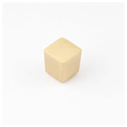 Dune 25mm Square Knob, Brushed Gold