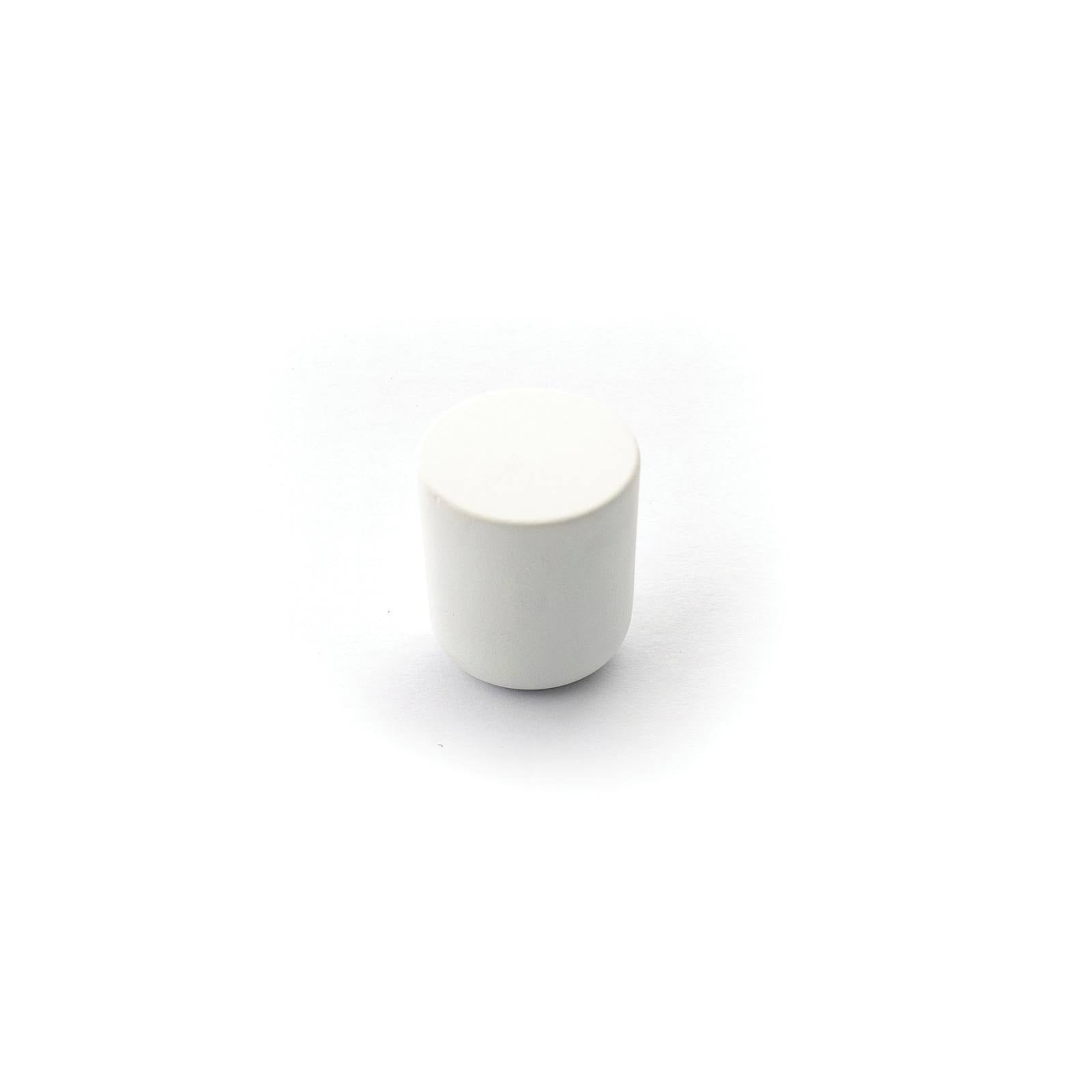 Dune 25mm Round Knob, Matt White