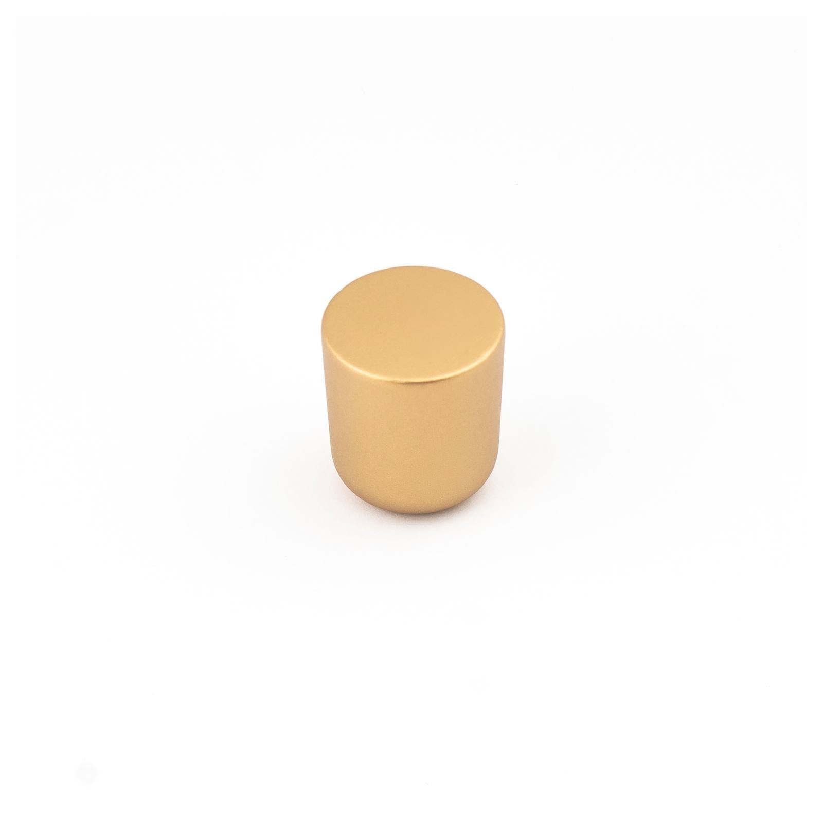 Dune 25mm Round Knob, Satin Gold