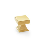 Kensington 30mm Knob, Satin Brass PVD