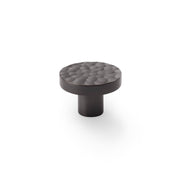 Tarn 38mm Hammered Knob, Gunmetal