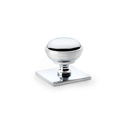 Hastings 34mm Knob on Backplate, Polished Chrome