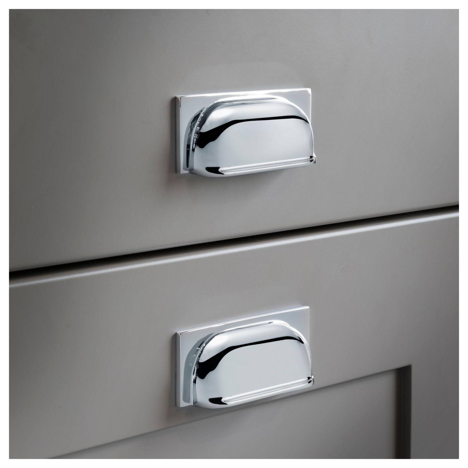 Hastings 203mm Cup Pull, Polished Chrome