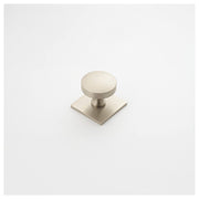 Hastings 38mm Knob on Backplate, Satin Nickel