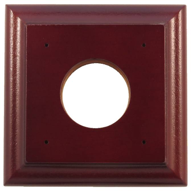 1 Gang Bungalow Square Mounting Block, Polished Ce