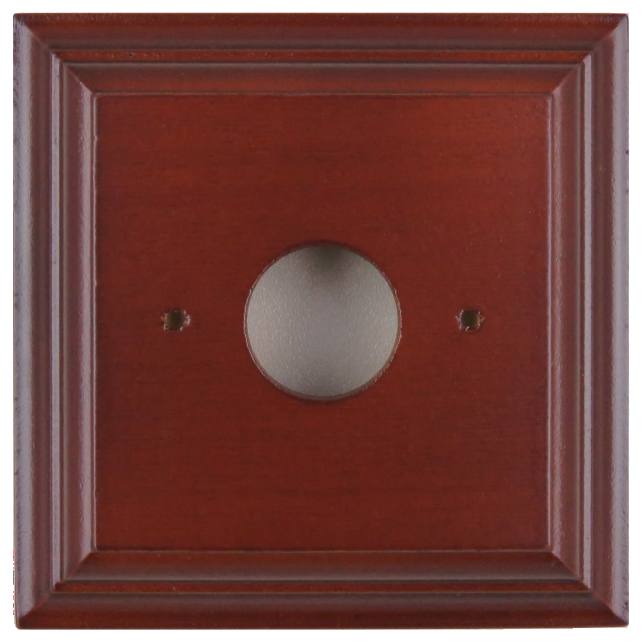 1 Gang Classic Mounting Block, Polished Cedar