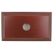 1 Gang Classic Oblong Mounting Block, Polished Ced