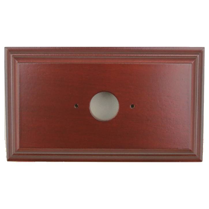 1 Gang Classic Oblong Mounting Block, Polished Ced