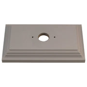 1 Gang Classic Oblong Mounting Block, Under-Coated
