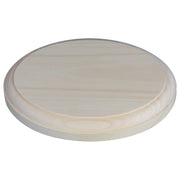 Blank Classic Oval Pine Mounting Block, Raw