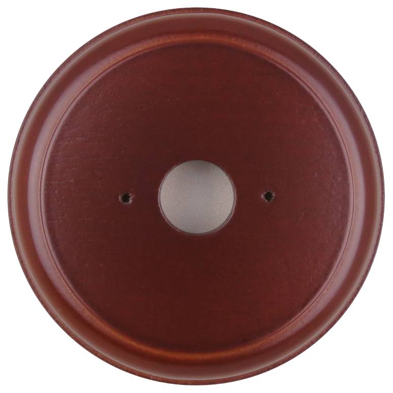 1 Gang Classic Round Mounting Block, Polished Ceda