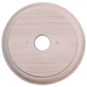 1 Gang Classic Round Mounting Block, Raw