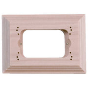 4 Gang Classic Mounting Block, Raw