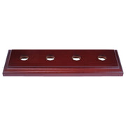 4 Gang Traditional Oblong Mounting Block, Polished