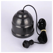 Black Bronze Ceiling Switch with Black Cord