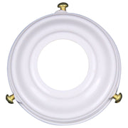 2 1/4 Inch Bakelite Gallery, White