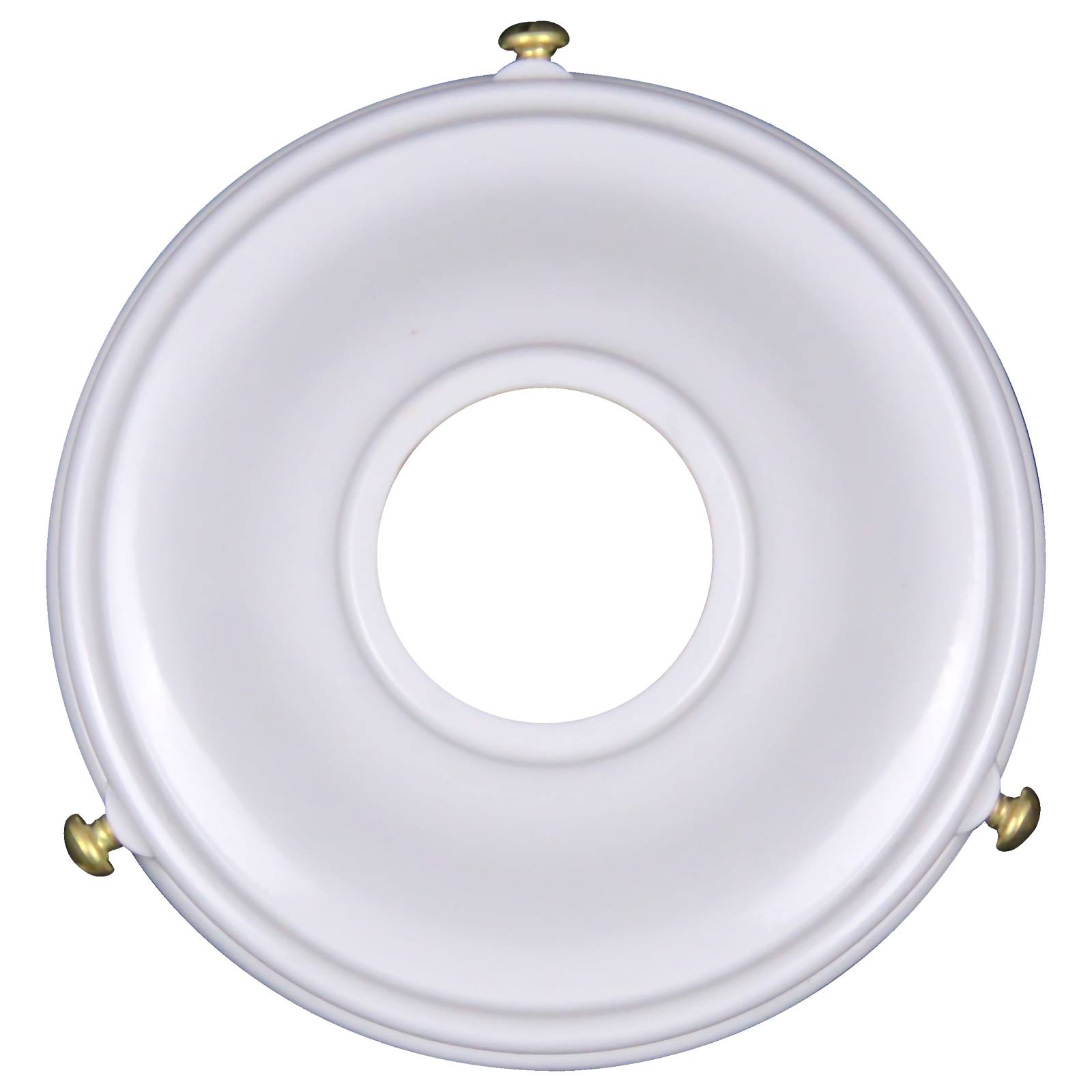 3 1/4 Inch Bakelite Gallery, White