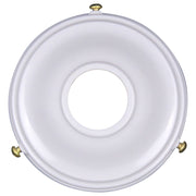 3 1/4 Inch Bakelite Gallery, White