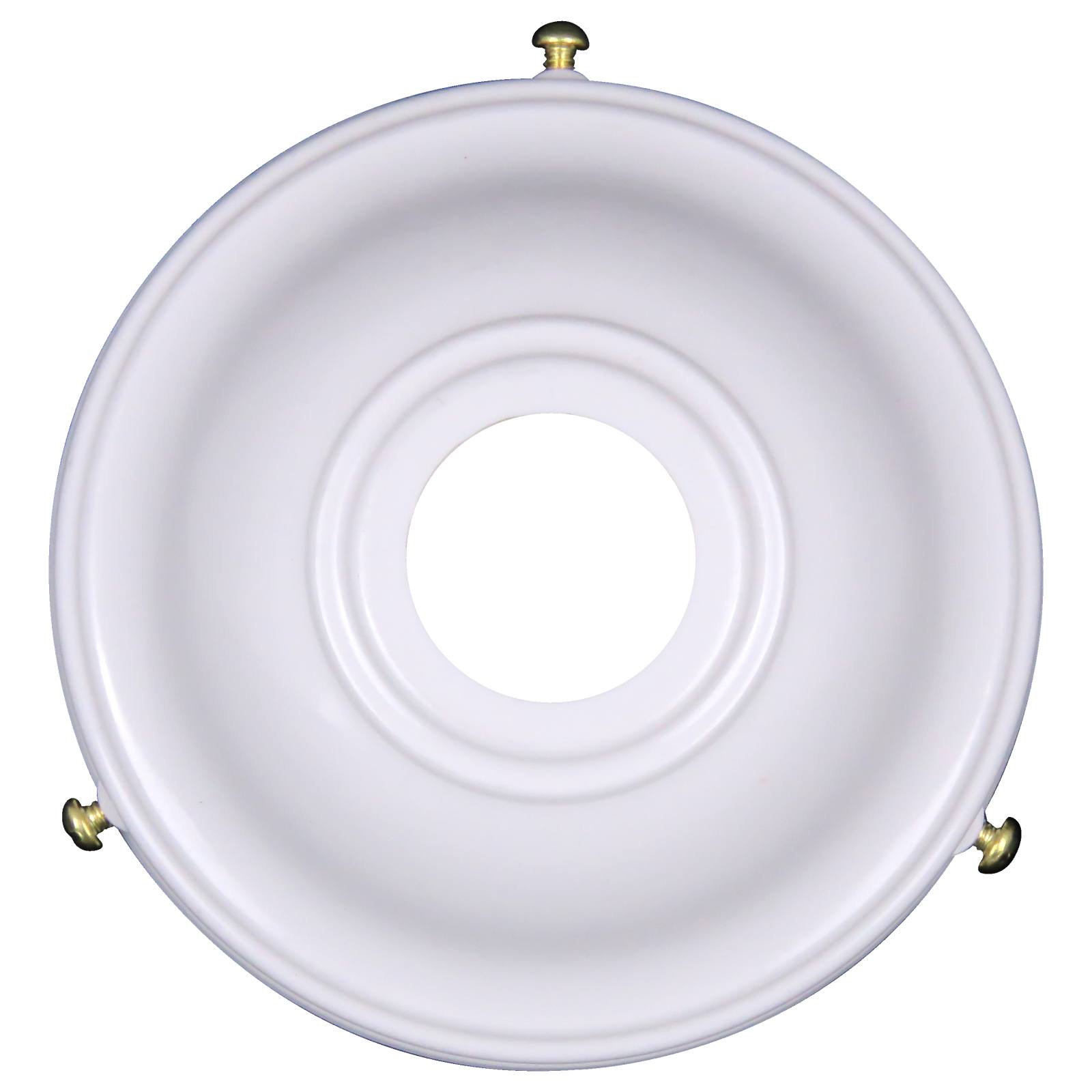 4 1/4 Inch Bakelite Gallery, White