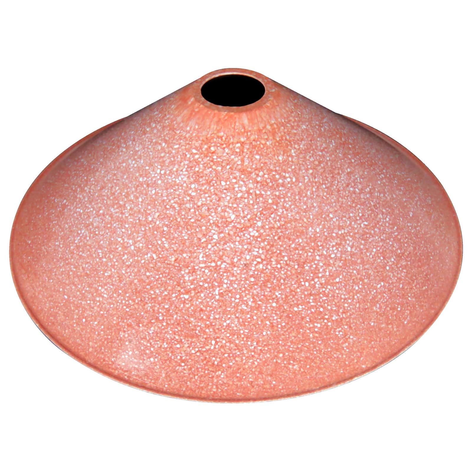Plain 9 Inch Bakelite Coolie Shade, Pink