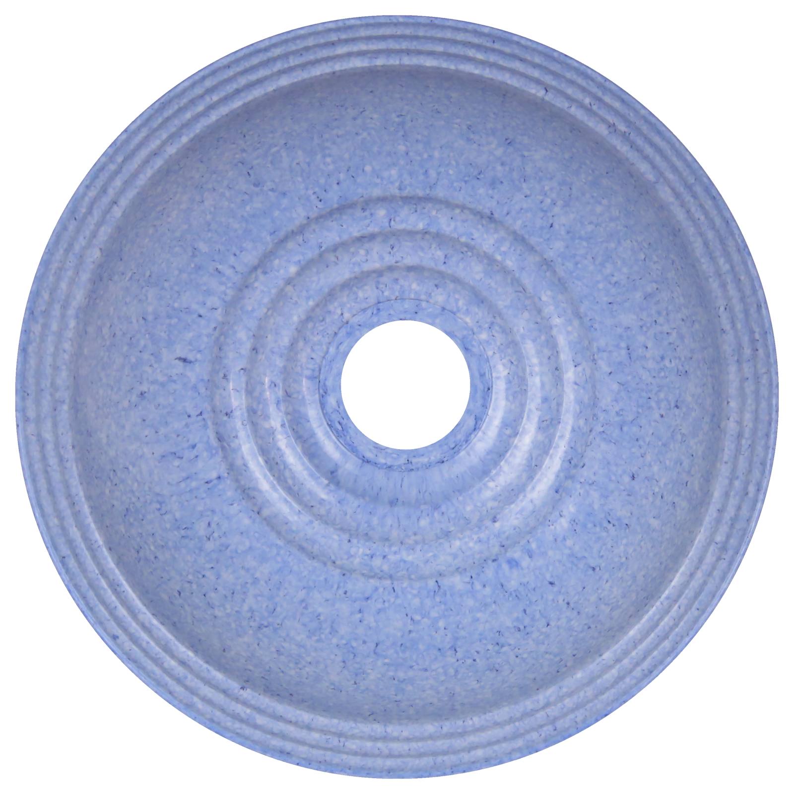 Plain 8,25 Inch Bakelite Coolie Shade, Blue