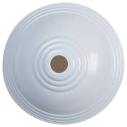 Plain 8.25 Inch Bakelite Coolie Shade, White