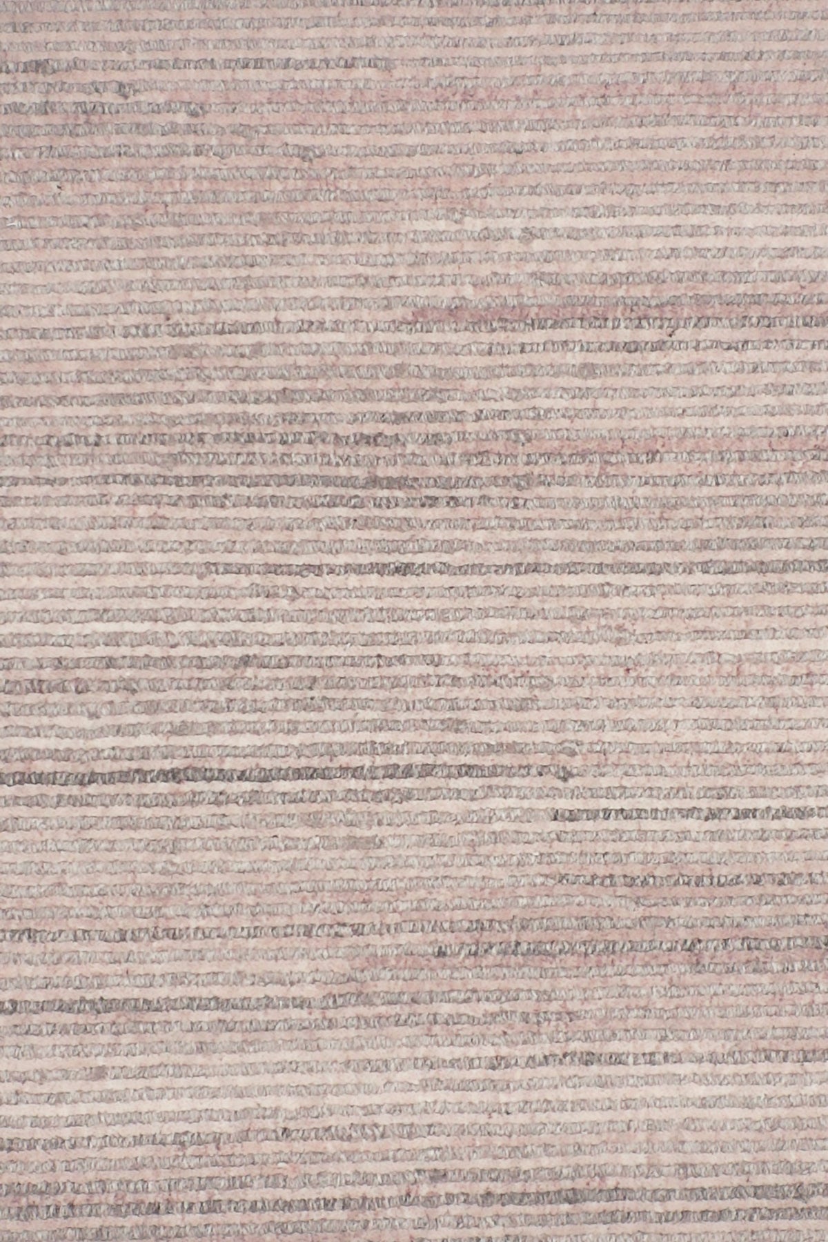 Boheme Ribbed 300x400cm Wool Rug, Natural, close-up of the weave