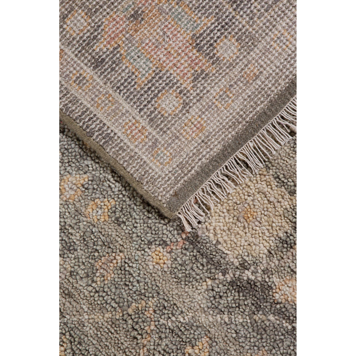 Revival Agra 365x457cm Wool Rug, Green