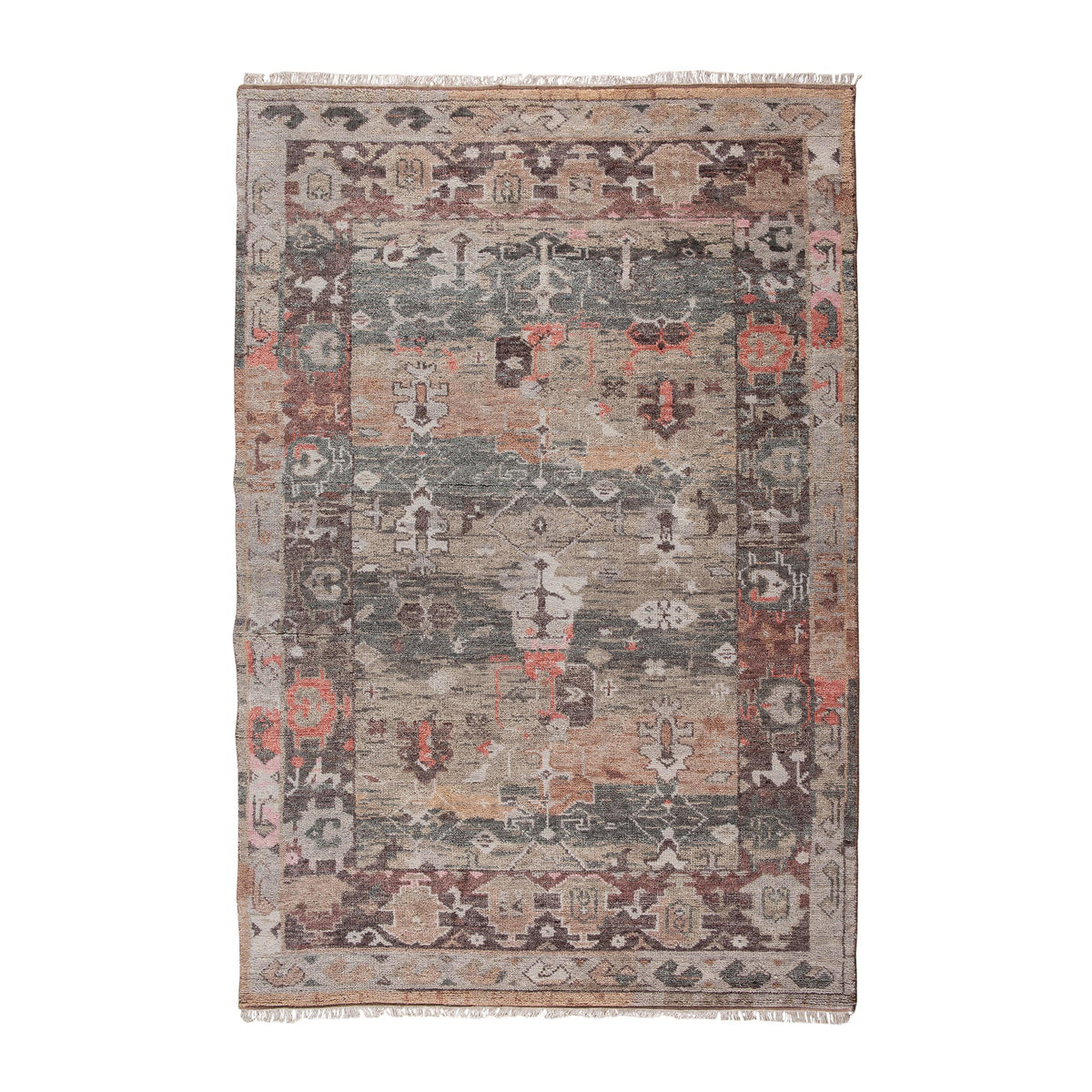 Revival Oushak 305x430cm Wool Rug, Multi
