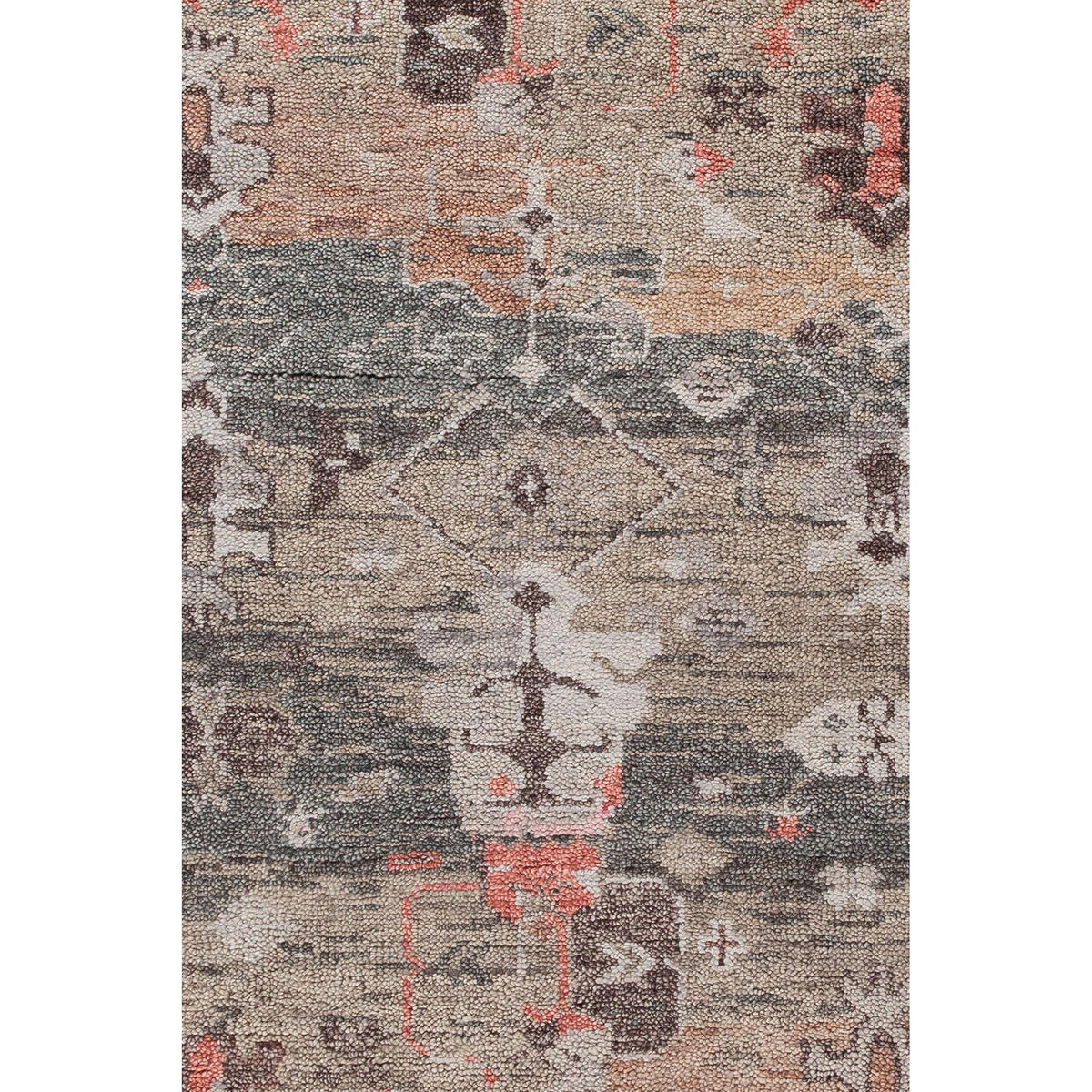 Revival Oushak 365x457cm Wool Rug, Multi