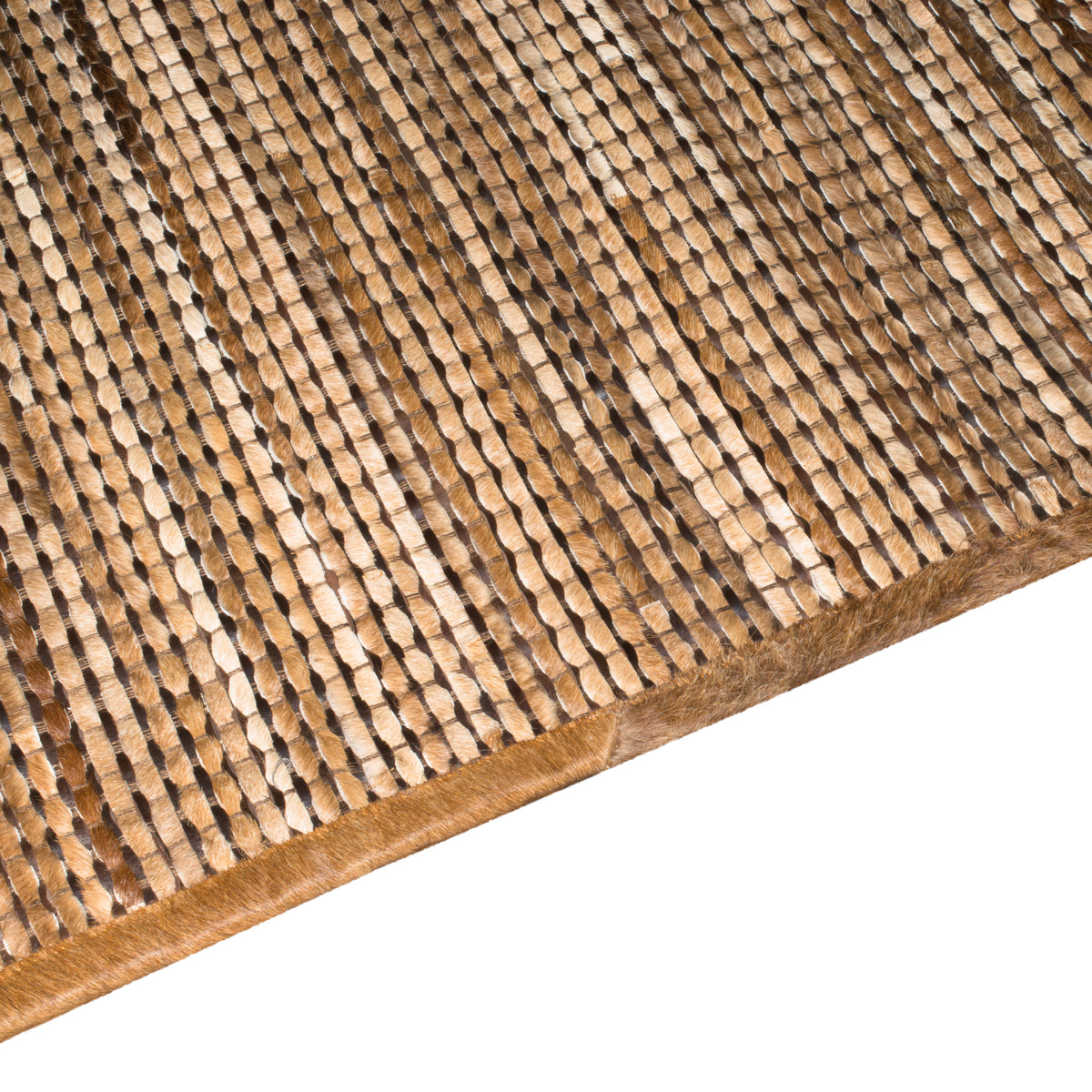 Hide 300x400cm Leather Rug, Caramel