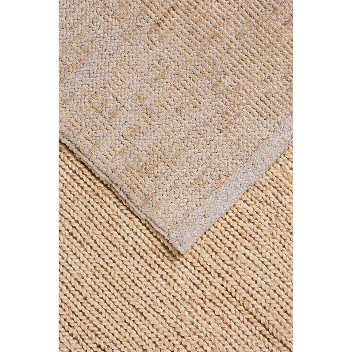 Jute Twine 200x300cm Rug, Cream