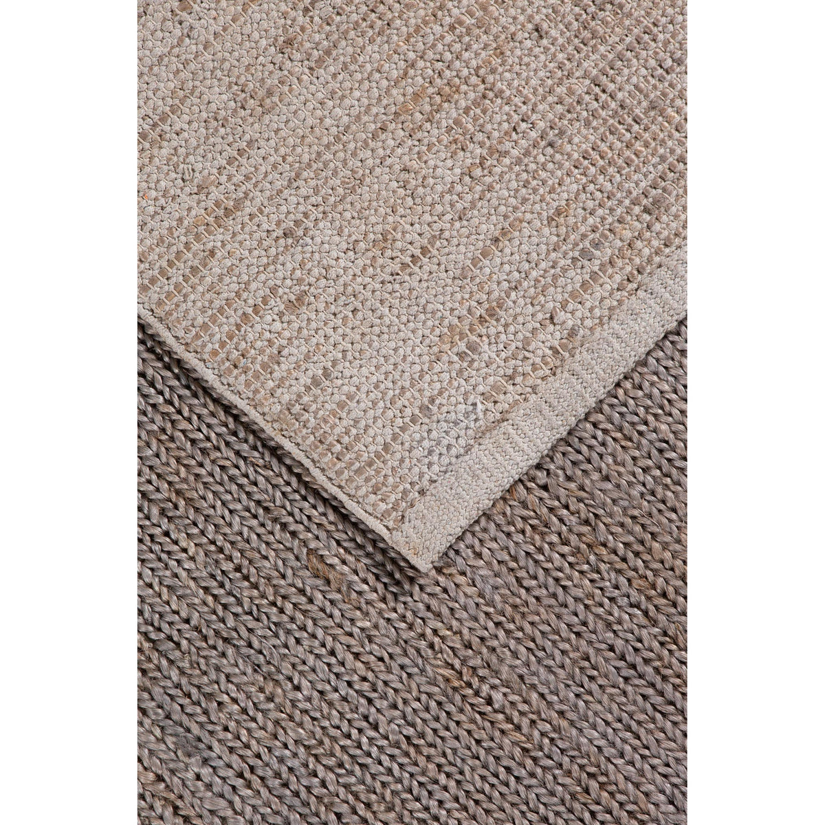 Jute Twine 244x305cm Rug, Grey