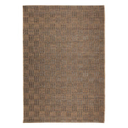Naturals Grid 276x365cm Rug, Natural/Ink
