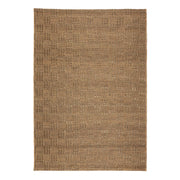 Naturals Grid 305x430cm Rug, Natural/Khaki