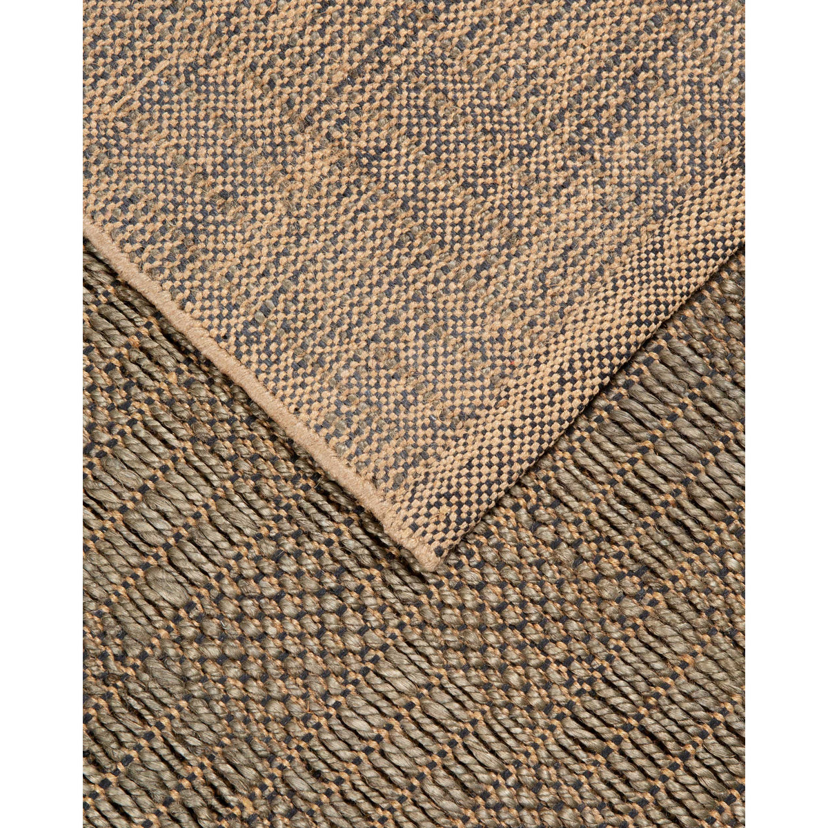 Naturals Grid 305x430cm Rug, Natural/Khaki