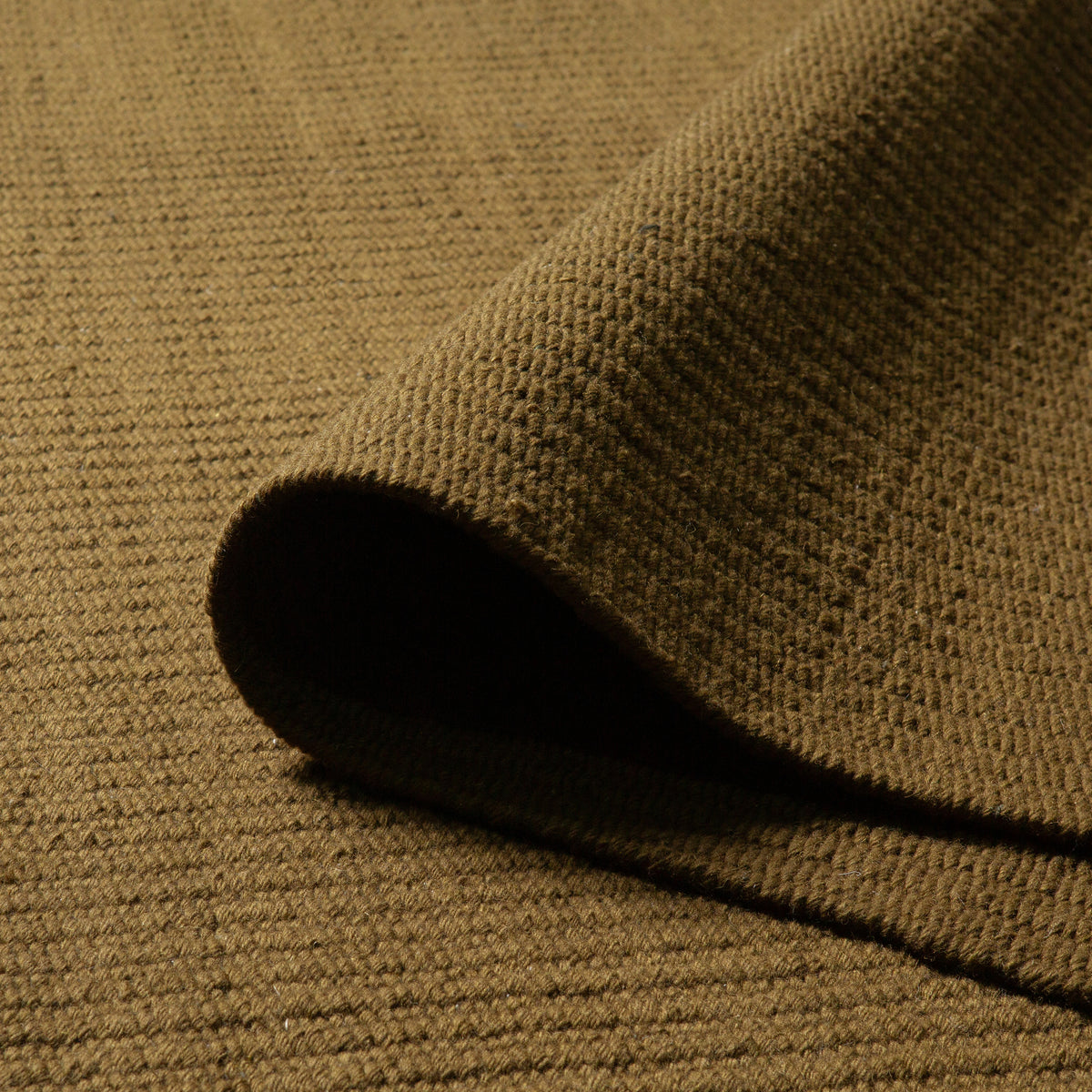 Pebble 200x300cm Flatweave Rug, Khaki