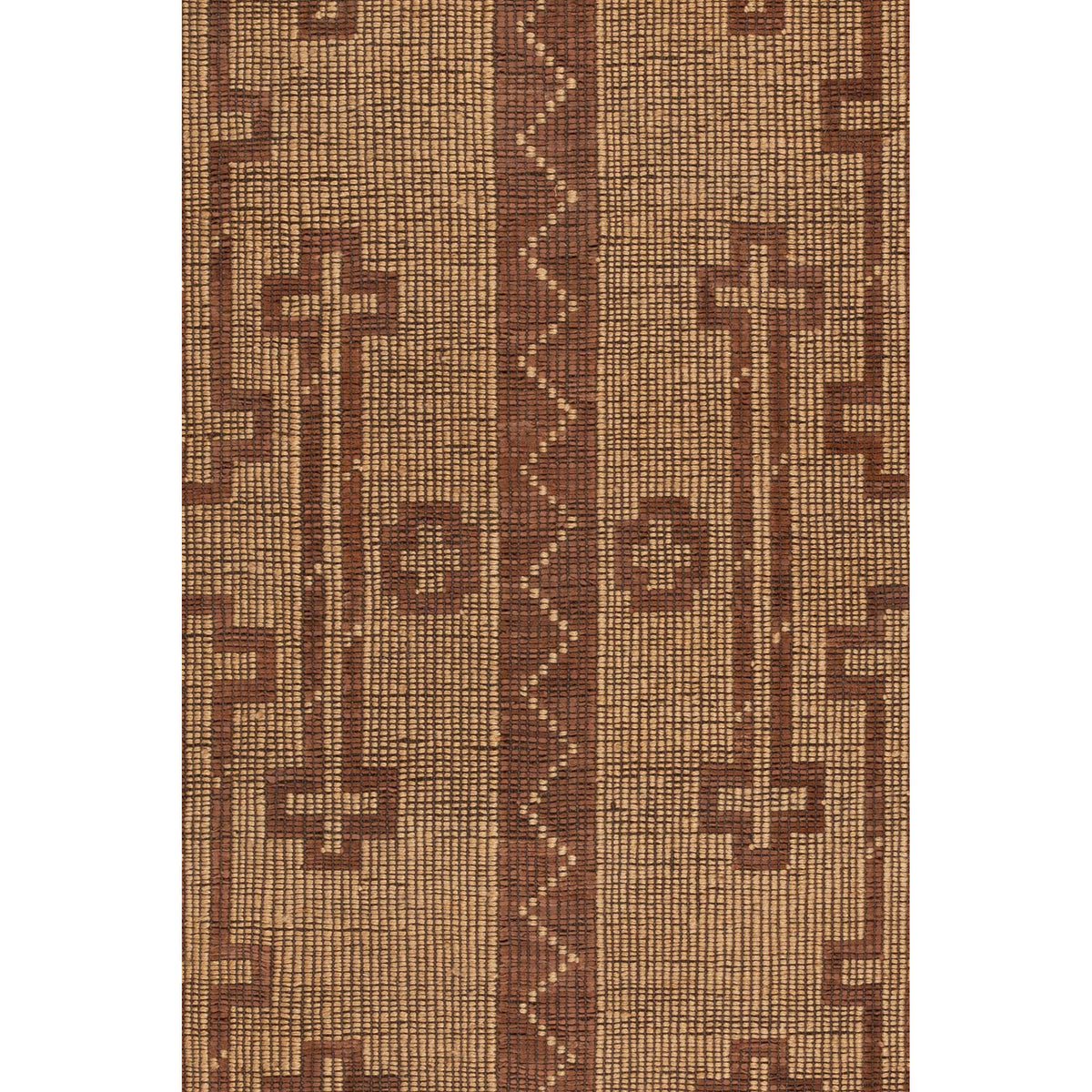 Tuareg Design 01 183x274cm Jute Rug, Natural/Tan