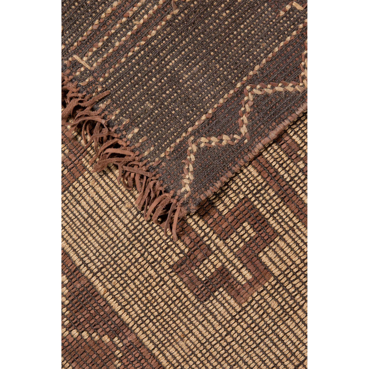 Tuareg Design 01 183x274cm Jute Rug, Natural/Tan