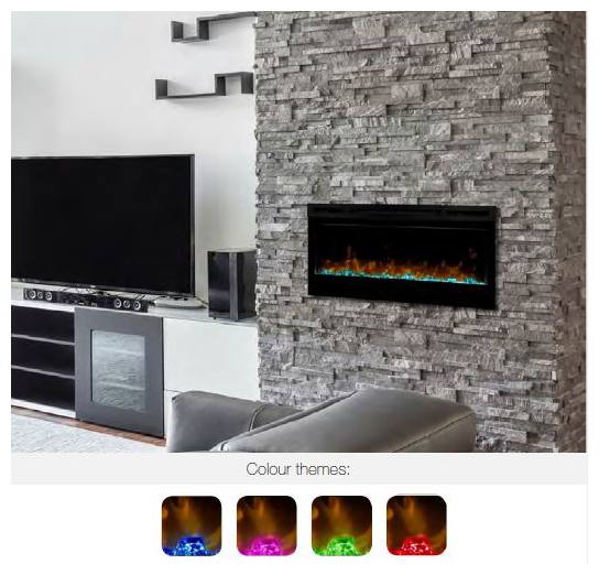 Dimplex 34 Prism Wall Mounted Electric Fire